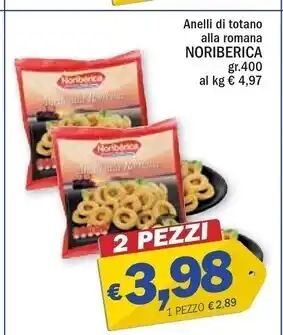 Ard Discount Noribèrica anelli di totano alla romana offerta