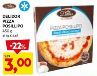 DPiù DELIDOR PIZZA POSILLIPO 450 g offerta