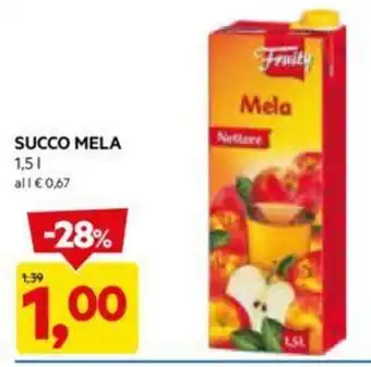 DPiù SUCCO MELA 1,5 l offerta