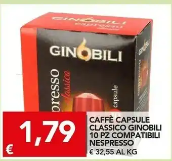 TuoDi Ginobili Compatibili Nespresso offerta