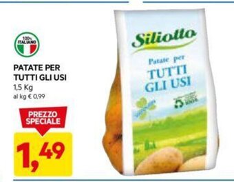 DPiù PATATE PER TUTTI GLI USI 1,5 kg offerta