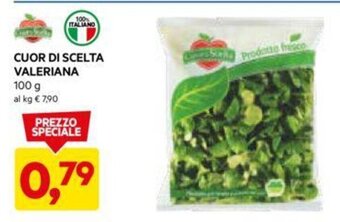 DPiù CUOR DI SCELTA VALERIANA 100 g offerta