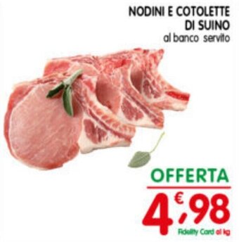 D'Ambros NODINI E COTOLETTE DI SUINO offerta