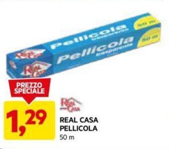 DPiù REAL CASA PELLICOLA 50 m offerta
