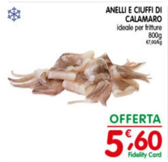 ANELLI E CIUFFI DI CALAMARO 800 g
