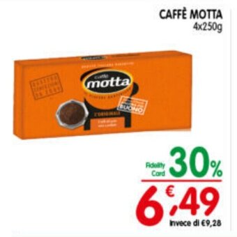D'Ambros CAFFÈ MOTTA 4x250g offerta