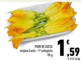 Conad Fiori di zucca offerta