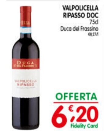 VALPOLICELLA RIPASSO DOC 75 cl