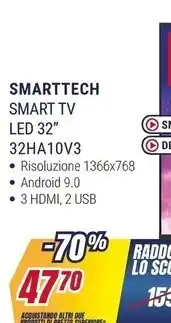 Trony Smart tv led 32 32ha10v3 offerta