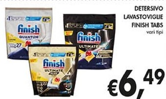Coal Finish detersivo lavastoviglie offerta