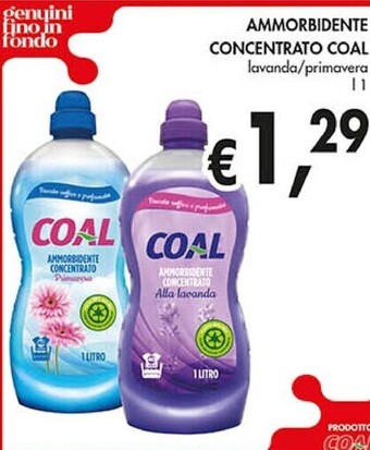 Coal Coal ammorbidente concentrato offerta