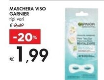 Bennet Garnier maschera viso offerta