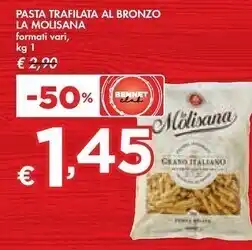 Bennet La molisana pasta trafilata al bronzo offerta