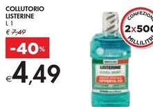 Bennet Listerine collutorio offerta