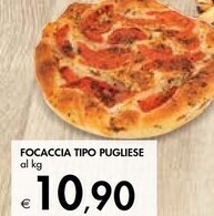 Bennet Focaccia tipo pugliese offerta