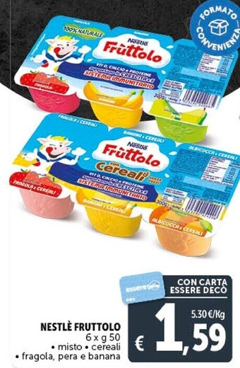Gourmet Déco Nestlè fruttolo misto offerta