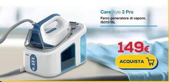 Euronics Braun carestyle 3 pro offerta