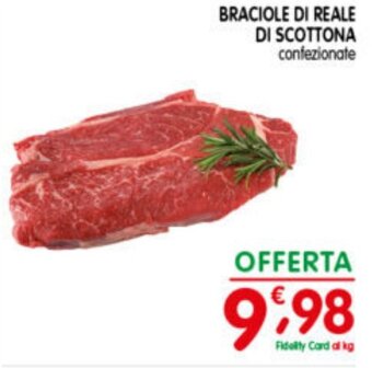 D'Ambros BRACIOLE DI REALE DI SCOTTONA offerta