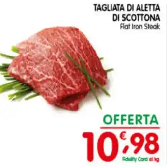 TAGLIATA DI ALETTA DI SCOTTONA