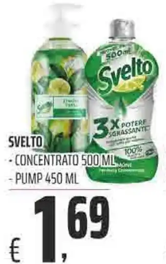 Coop Superstore SVELTO -CONCENTRATO 500ML - PUMP 450 ML offerta