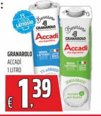 Coop Superstore GRANAROLO ACCADI 1 LITRO offerta