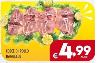 COSCE DI POLLO BARBECUE