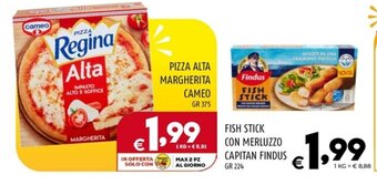 Il Centesimo FISH STICK CON MERLUZZO CAPITAN FINDUS GR 224 offerta