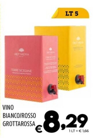 Il Centesimo VINO BIANCO/ROSSO GROTTAROSSA offerta