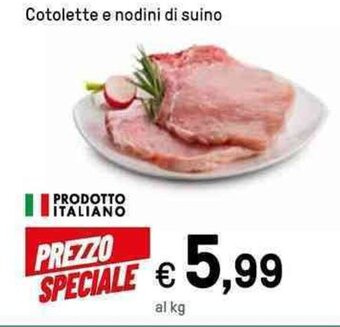 Iper La Grande Cotolette e nodini di suino offerta