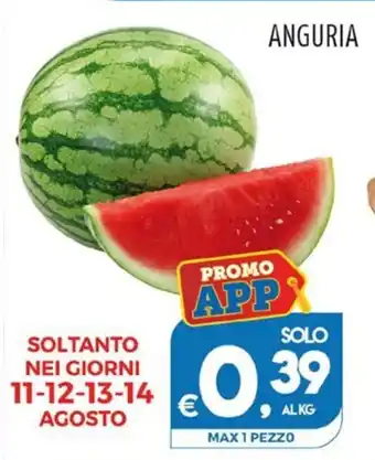 Il Centesimo ANGURIA offerta