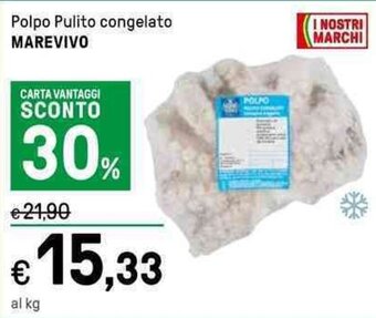 Iper La Grande Polpo Pulito congelato MAREVIVO offerta