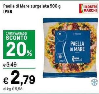 Paella di Mare surgelata 500 g IPER