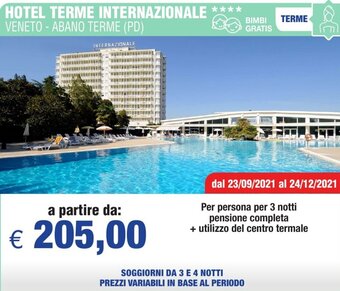 MD Viaggi HOTEL TERME INTERNAZIONALE offerta