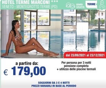 MD Viaggi HOTEL TERME MARCONI *** offerta