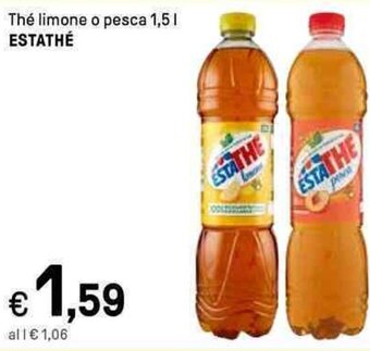 Iper La Grande Thé limone o pesca 1,5 L ESTATHÉ offerta