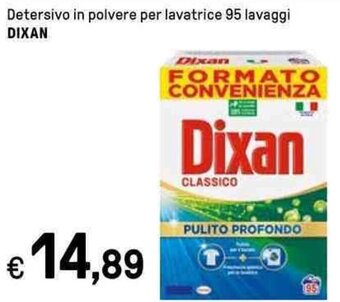 Iper La Grande Detersivo in polvere per lavatrice 95 lavaggi DIXAN offerta
