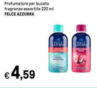 Iper La Grande Profumatore per bucato fragranze assortite 220 ml FELCE AZZURRA offerta