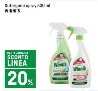 Iper La Grande Detergenti spray 500 ml WINNI'S offerta