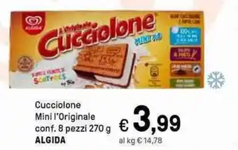 Iper La Grande Cucciolone Mini l'Originale conf. 8 pezzi 270 g ALGIDA offerta
