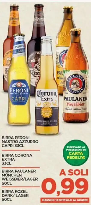 Interspar BIRRA PAULANER MÜNCHEN WEISSBIER/LAGER 50 cl offerta