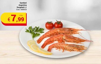 Centro Cash Gamberi Argentina Surgelati L1 offerta