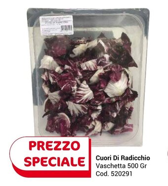 Cuori Di Radicchio Vaschetta 500 Gr