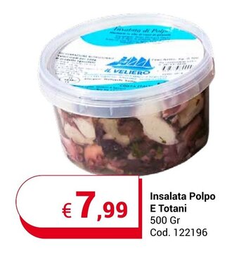 Centro Cash Insalata Polpo E Totani 500 Gr offerta
