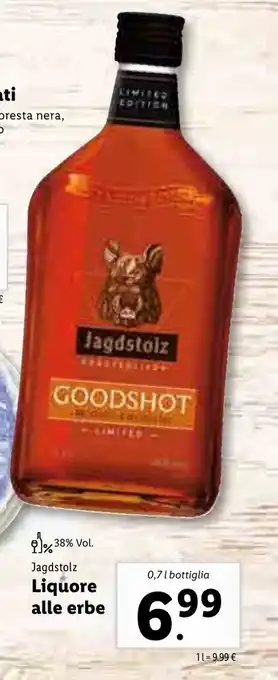 Liquore alle erbe 0,7l