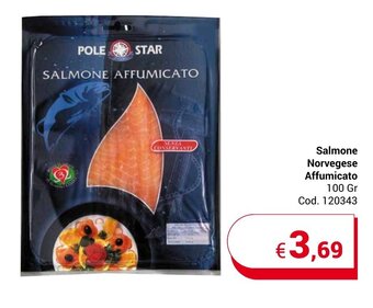 Centro Cash Salmone Norvegese Affumicato 100 Gr offerta