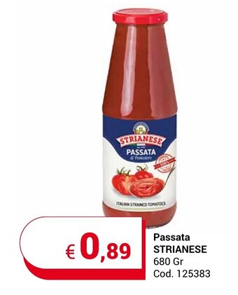 Centro Cash Passata STRIANESE 680 Gr offerta