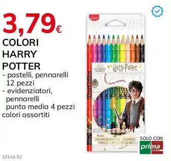 COLORI HARRY POTTER