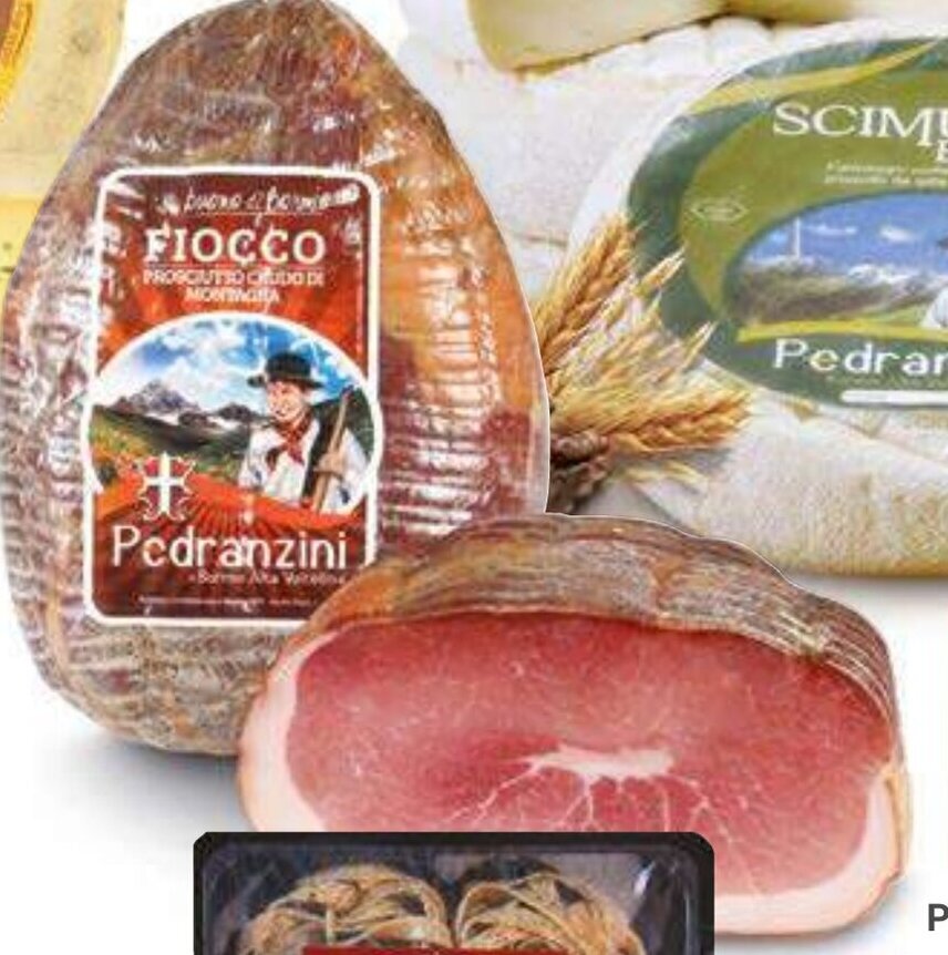PROSCIUTTO CRUDO DI MONTAGNA FIOCCO offerta di Doro Supermercati