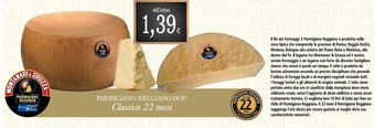 Doro Supermercati PARMIGIANO REGGIANO DOP Classico 22 mesi offerta