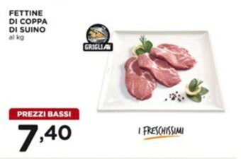 Alì Supermercati FETTINE DI COPPA DI SUINO offerta